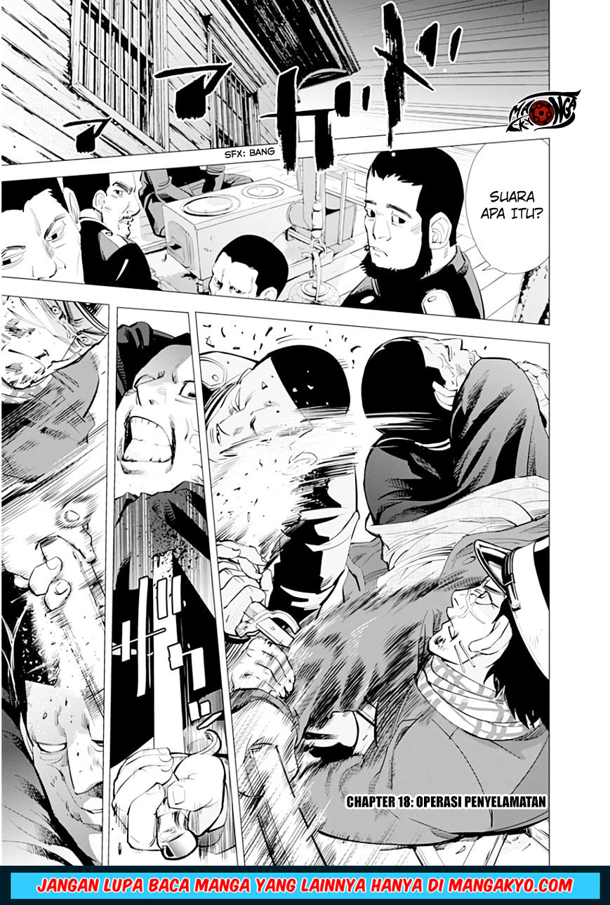Golden Kamuy Chapter 18 Gambar 3